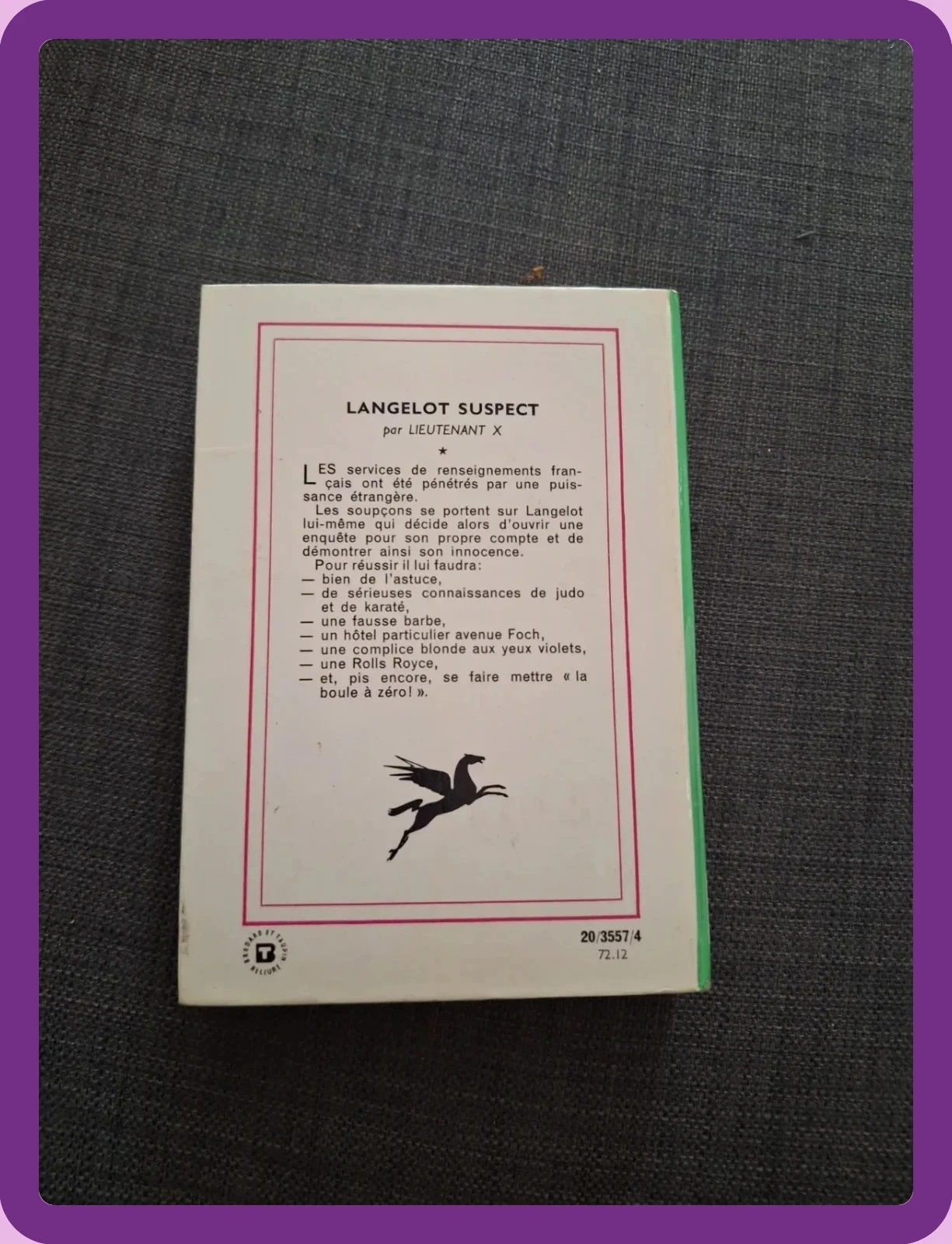 Livro Langelot Biblioteca Verde – photo 2
